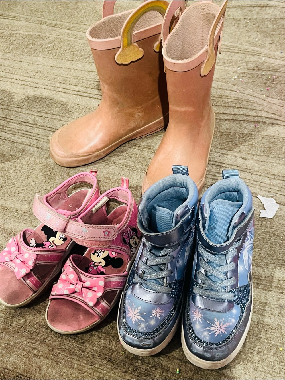 Bundle of 3 kids size 12 shoes